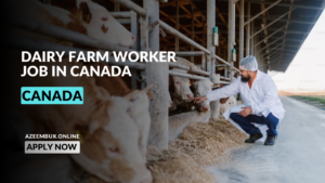 DAIRY FARM WORKER IN CANADA